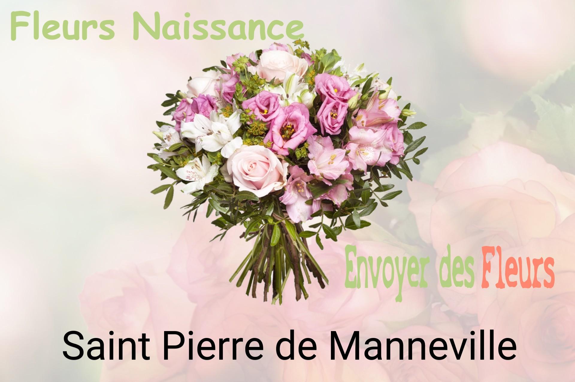 Bouquet de fleurs de naissance livré à Saint-Pierre-de-Manneville